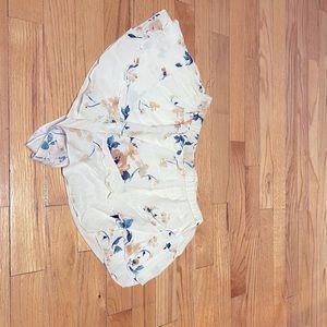 Grace Niantic Ruffled Summer Floral Shorts